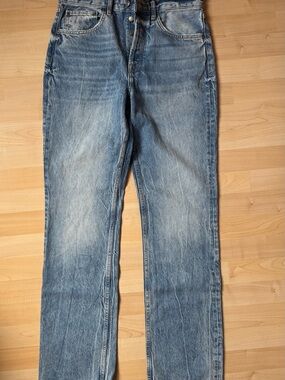 Zara x Emmanuelle Alt Straight Leg Jeans